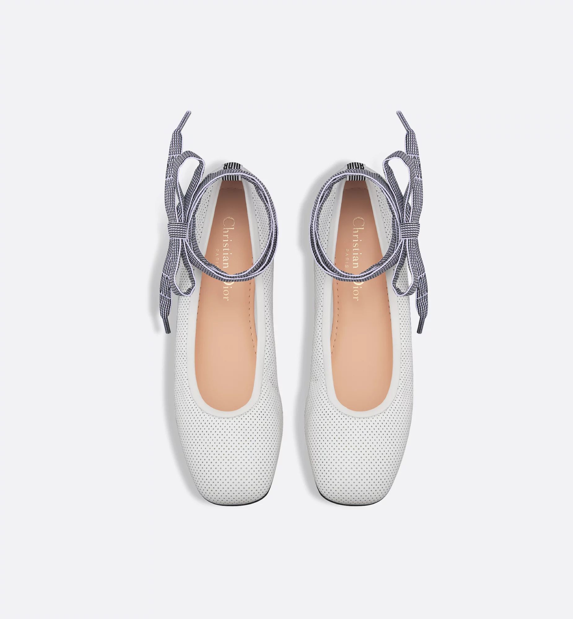 D-Journey Lace-Up Ballet Flat - Image 2